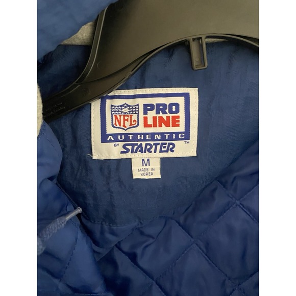 vintage starter dallas cowboys jacket Pro line Puffer Medium Full Zip - Picture 6 of 7